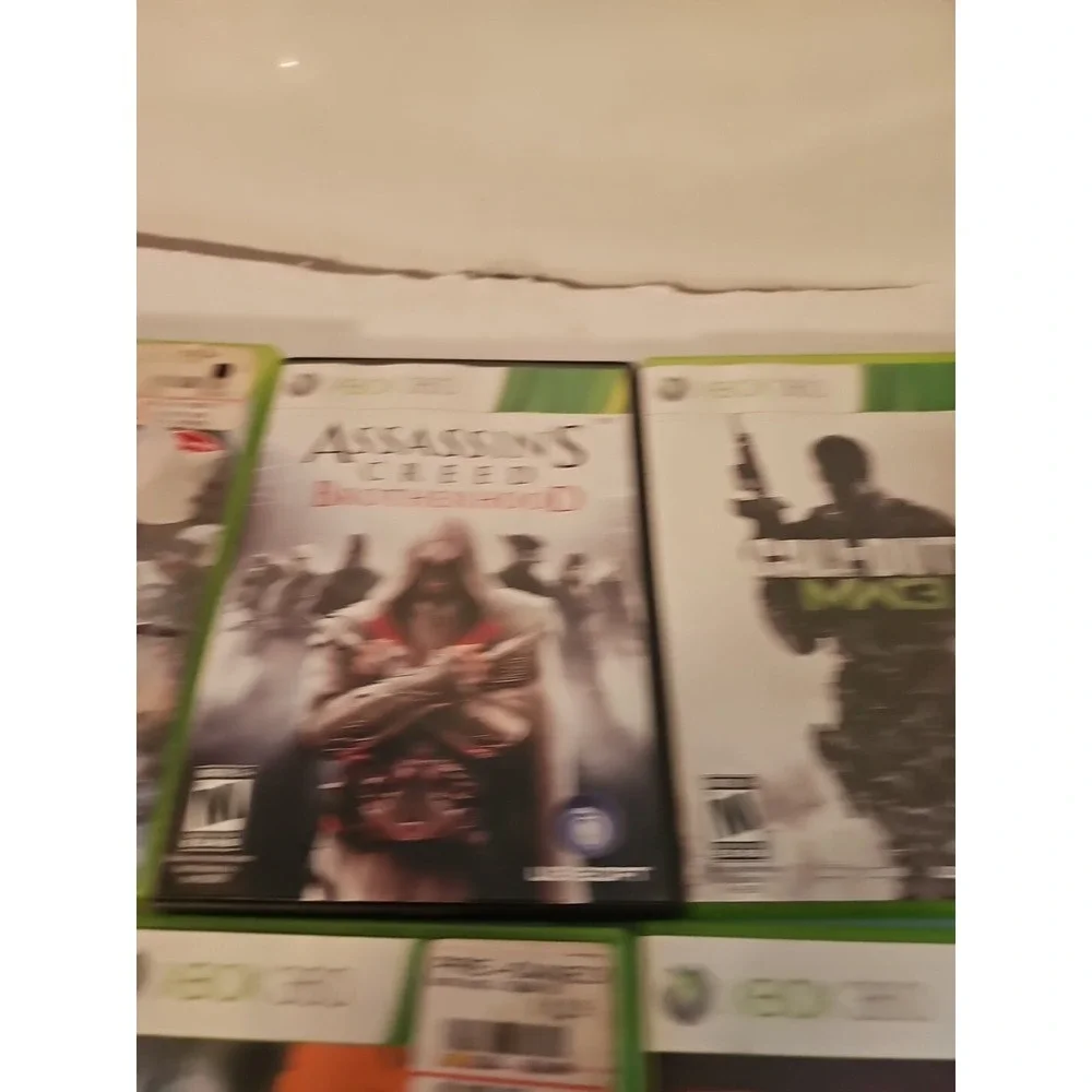 Lot Of 6 Xbox360‎ Games Borderlands Fable Darksider Assassin's Cree Call Of Duty